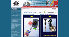 Desktop Screenshot of allafrance.com